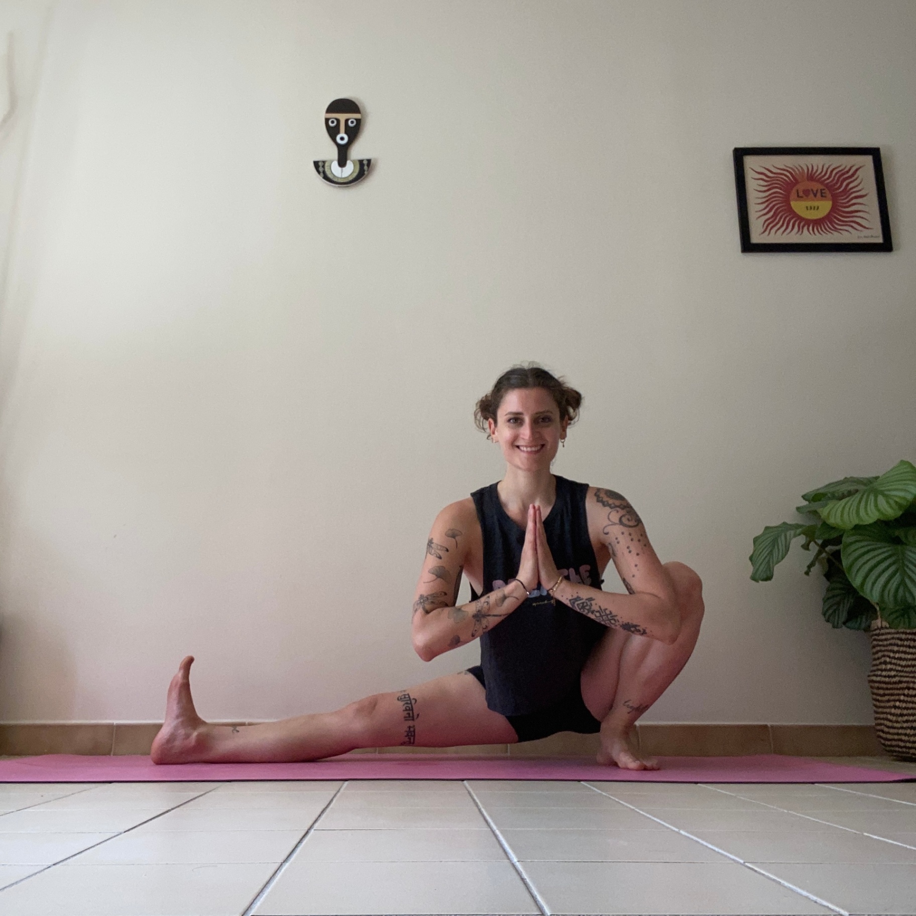 Yoga vinyasa - Sans appui sur les poignets