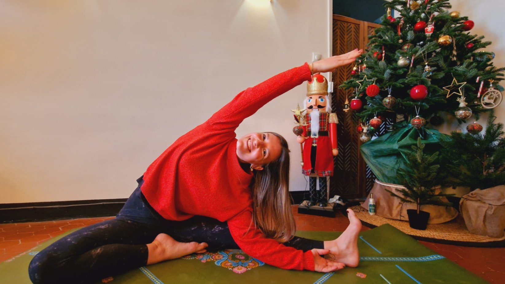 Yoga de Noël #18 - Le dos comme une vague