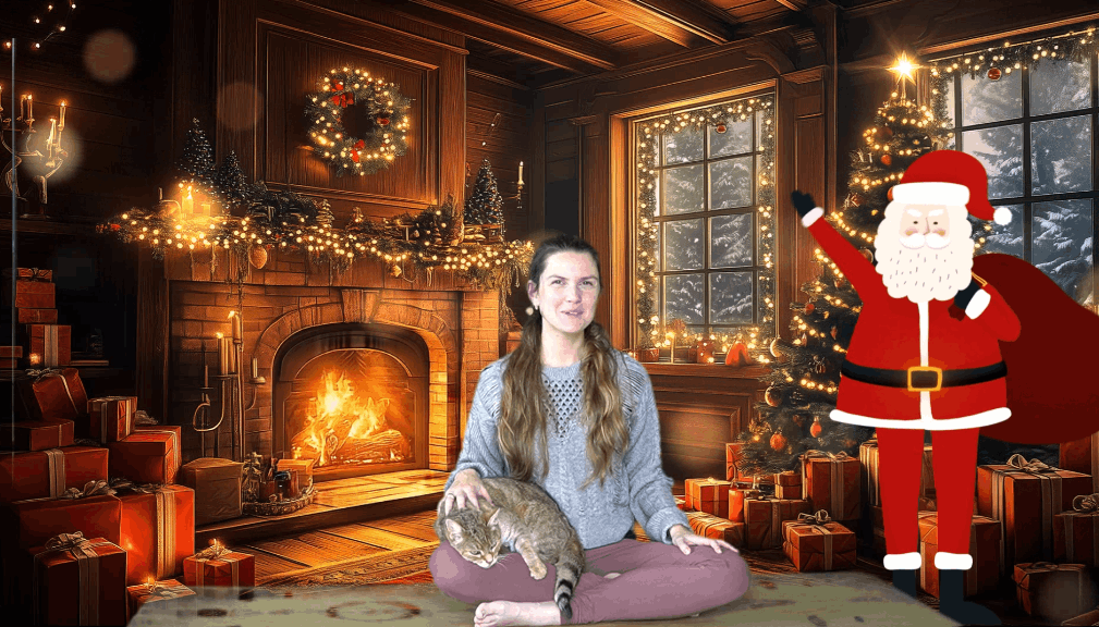 Yoga enfants à la recherche du Père Noël