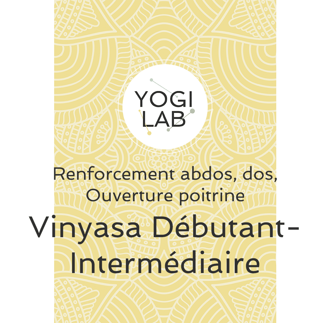 Renforcement des abdos, dos, ouverture poitrine